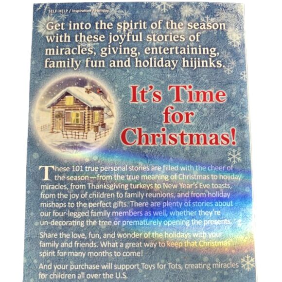 Chicken Soup The Soul TIME FOR CHRISTMAS 101Tales Holiday Joy, Love, Gratitude - Picture 2 of 3